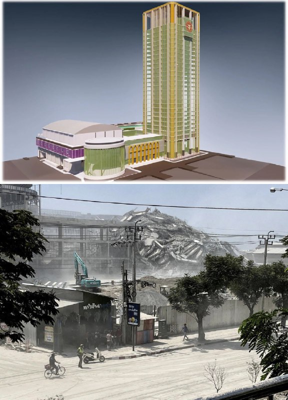 地震致泰国国家审计局新楼倒塌，已发现5人死亡、9人受伤，目前仍有117人失踪