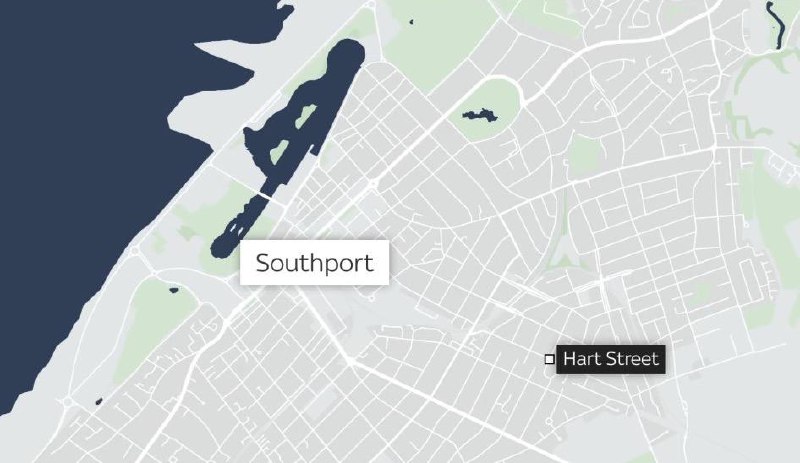 英国默西赛德郡绍斯波特镇29日发生持刀伤人事件，至少8人被刺伤，部分伤者被送医