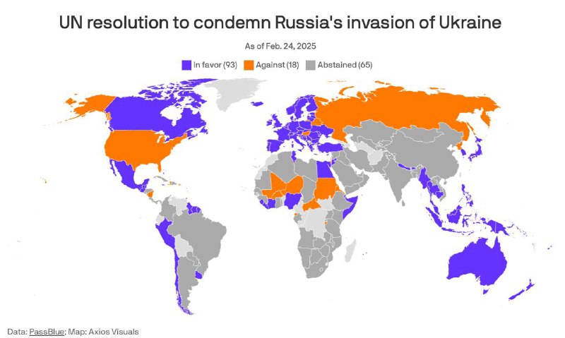 联合国大会和安理会2月24日分别通过有关俄乌战争的决议草案